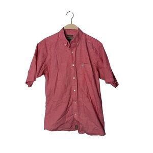 Ariat Javier Classic Fit Short Sleeve Button Up All Over Print Shirt Size Small